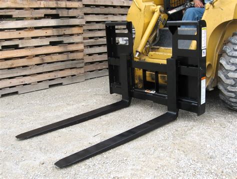 worksaver skid steer pallet fork sspf-3748 831370|pallet forks for skid steer.